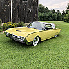 YELLOW 1961 Ford THUNDERBIRD