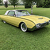YELLOW 1961 Ford THUNDERBIRD