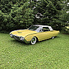 YELLOW 1961 Ford THUNDERBIRD
