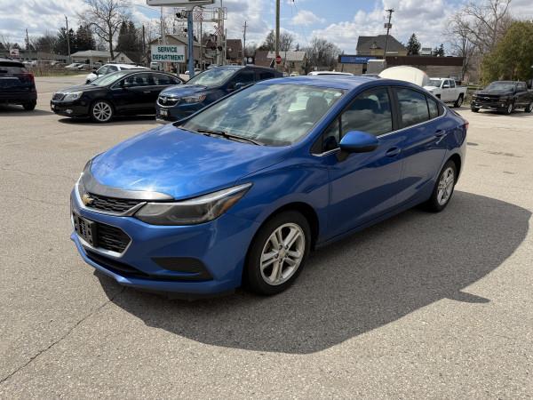 BLUE 2017 Chevrolet CRUZE