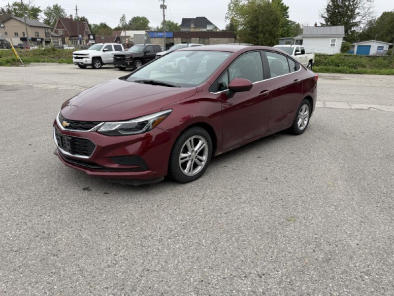 RED 2016 Chevrolet CRUZE