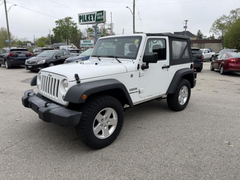 WHITE 2016 Jeep WRANGLER