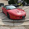 RED 1996 Pontiac TRANS AM at Pilkey's