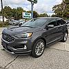 GREY 2020 Ford EDGE TITANIUM AWD at Pilkey's