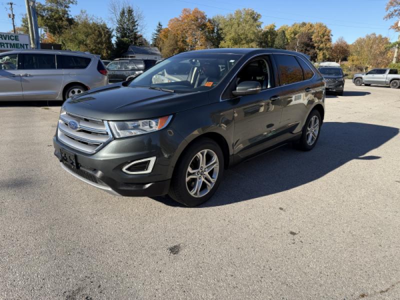 GREEN 2015 Ford EDGE TITANIUM at Pilkey's